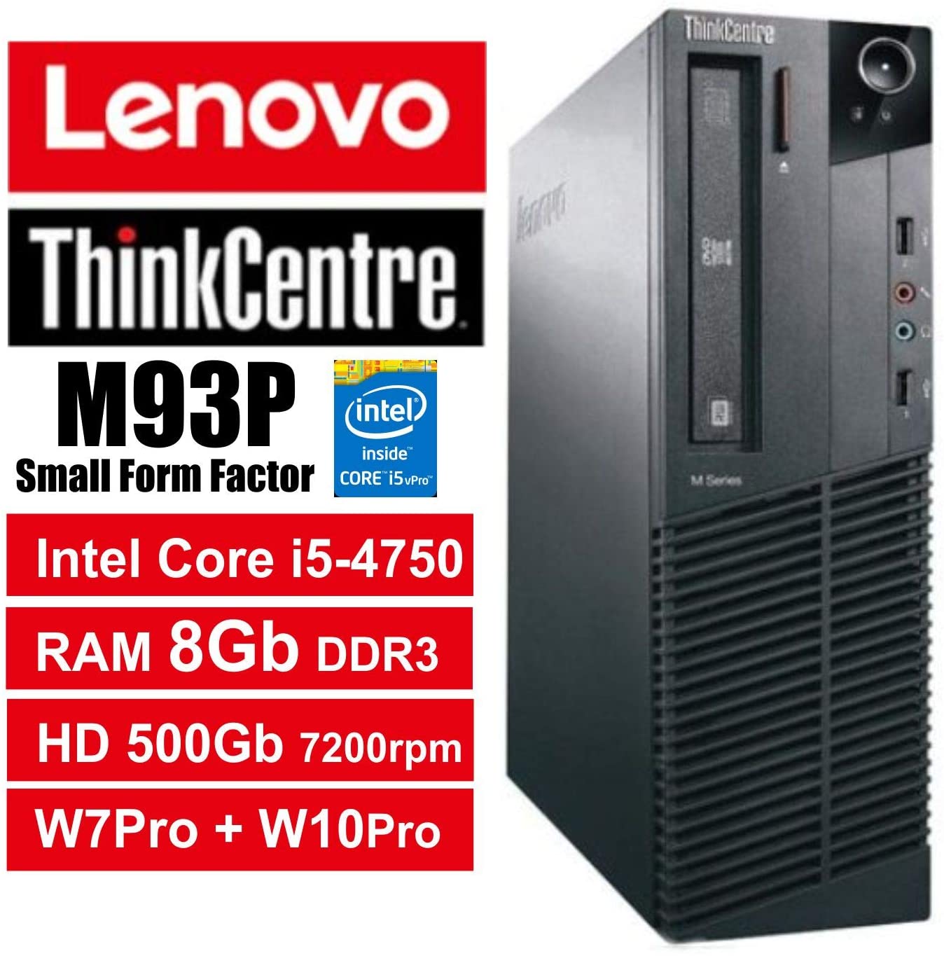 Lenovo ThinkCentre M93p Refurbished SFF Desktop | Refurbish