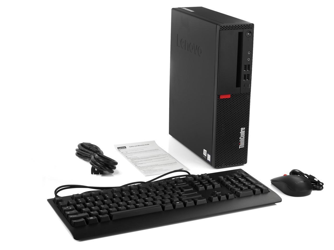 Lenovo ThinkCentre M910s (SFF) Desktop PC | Intel Core i5-6500 @ 3.2GHz  Quad-Core (6th Gen), 32GB RAM, 512GB SSD, Wi-Fi Adapter, Keyboard & Mouse 