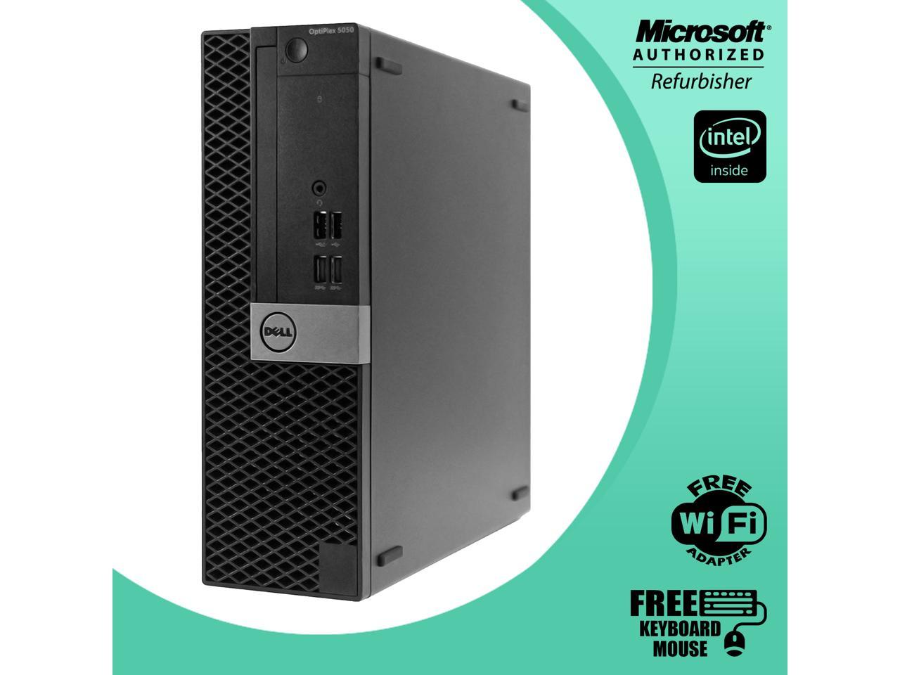 Dell OptiPlex 5050 (SFF) - Intel Core i5-6500 Quad Core @ 3.2 GHz (6th  Gen), 8GB RAM, 256GB SSD, USB 3.0, HDMI, DisplayPort x2, VGA, Windows 10  Pro,