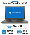 Lenovo ThinkPad X240 12.5'' Ultrabook |  Intel® Core™i7-4600U @ 2.0GHz (4th Gen) , 8GB RAM , 256GB SSD HDD, Windows 10 Pro, Grade A | Warranty