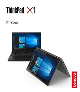 Lenovo ThinkPad X1 Yoga (1st Gen) Ultralight 14" Business 2-in-1 | Intel Core i7-6600U (6th Gen) | 8GB RAM | 256GB M.2 NVMe PCIe SSD | 14" FHD (1080p) Convertible (2-in-1) Tablet/Laptop with Drawing Stylus Digitizer Pen (Certified Refurbished) - Warranty