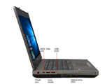 HP ProBook 6470b 14” HD (720p) - Intel Core i5-3320m @ 2.6GHz (3rd Gen) / 14" LED / 16GB RAM / 256GB SSD HDD / Windows 10 Professional x64 / USB 3.0 + WiFi + Bluetooth - Grade A (Certified Refurbished) - 1 Year Warranty
