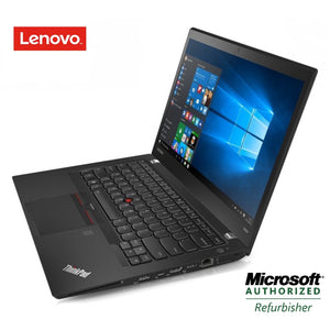 Lenovo ThinkPad T460s || 14" FHD IPS (1080p) Ultra Slim Laptop || Intel Core i7-6600U (6th Gen) upto 3.40GHz , 16GB DDR4 RAM, 256GB SSD, Windows 10 Pro x64 |  RJ45, HDMI & Mini DisplayPort™ | Certified Refurbished (Grade A) - 1 Year Warranty