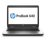HP ProBook 640 G2 Notebook PC Laptop 14" HD (720p) | Intel Core i5-6300U @ 3.00GHz (6th Gen), 8GB RAM or 16GB RAM, 256GB SSD, Intel HD 520 Graphics, Bluetooth, DisplayPort, Windows 10 Pro x64 | Grade A (Certified Refurbished) 1 Year Warranty