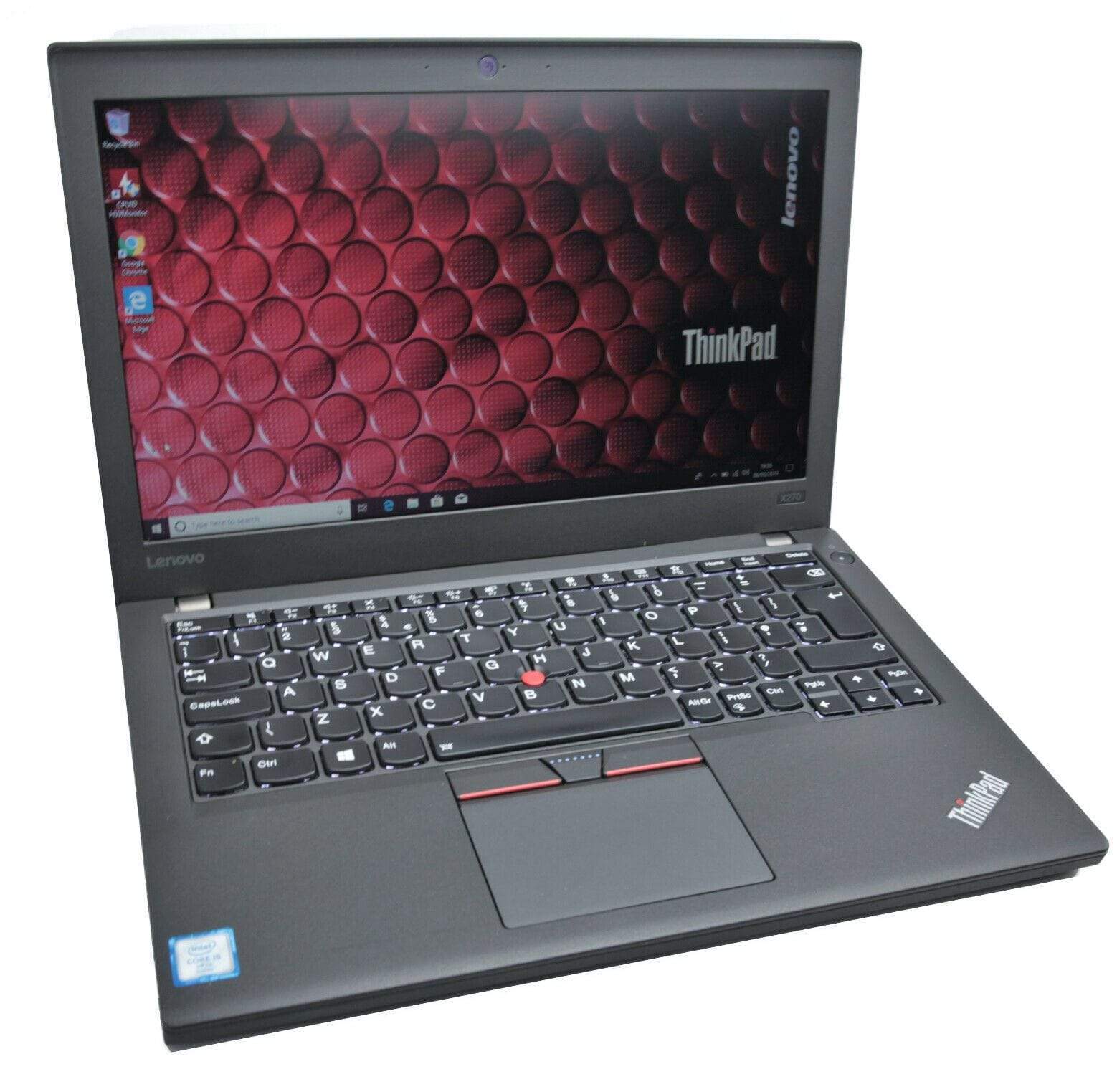 Lenovo ThinkPad X270 Ultrabook 12.5'' FHD (1080p) | Intel Core i5-7200U @  3.2GHz (7th Gen), 16GB RAM DDR4, 512GB M.2 2280 NVMe PCIE3x2, HDMI,